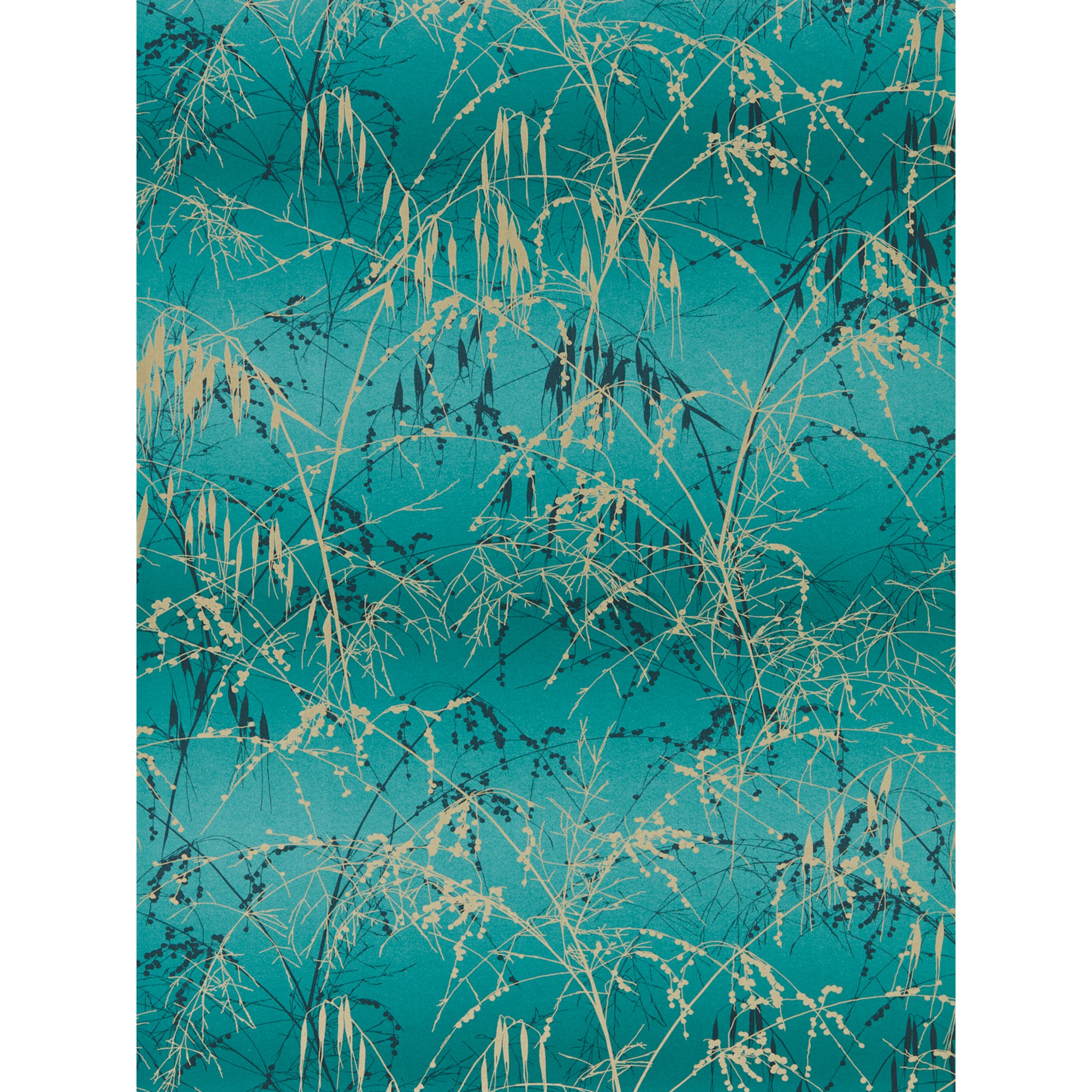 Meadow Grass Wallpaper 111404 By Harlequin In Ocean Peacock